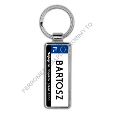 Brelok do kluczy - BARTOSZ