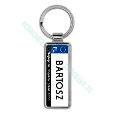 Brelok do kluczy - BARTOSZ