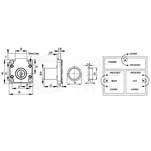 Zamek SISO CL-X850 - 2