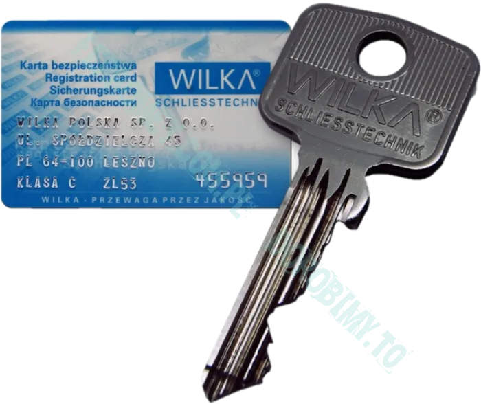 Klucz WILKA kl.C ZL53