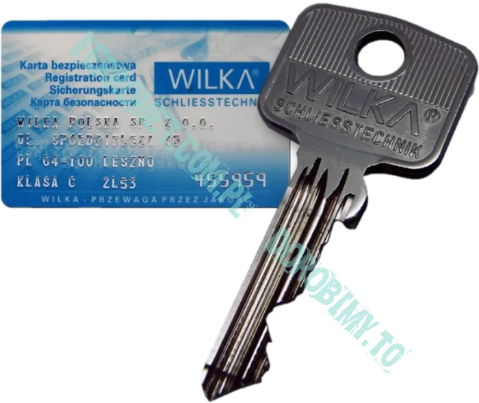 Klucz WILKA kl.C ZL53