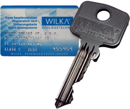 Klucz WILKA kl.C ZL53