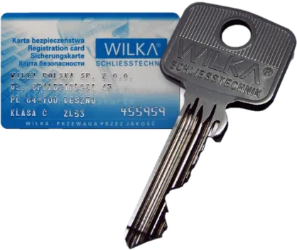 Klucz WILKA kl.C ZL53