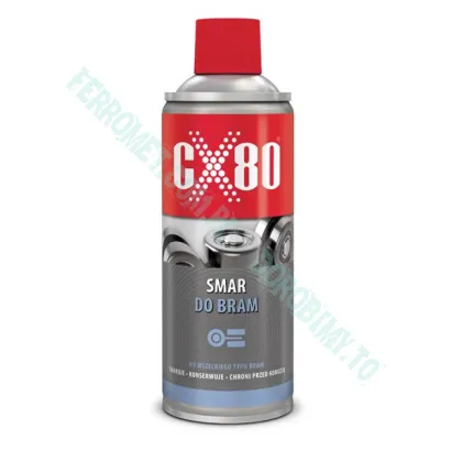 CX80 Smar do bram w sprayu