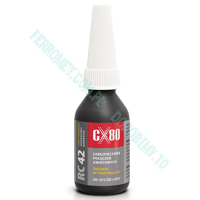 Klej do gwintów o średniej sile wiązania CX80 RC42