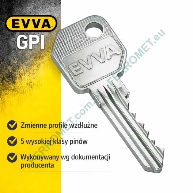 Dorobienie klucza EVVA GPI