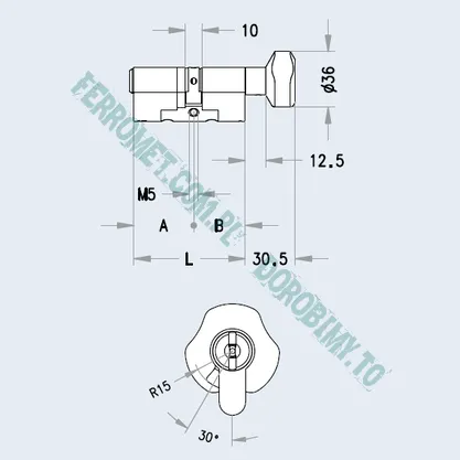 Wkładka atestowana EVVA MCS modułowa - 2