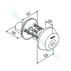 Cylinder ABLOY PROTEC2 - 4