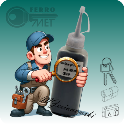 Grafit w proszku, 85 ml