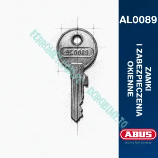 Dorobienie klucza ABUS AL0089 - 3