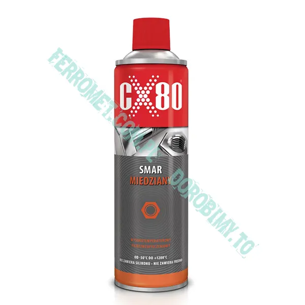 CX80 Smar miedziany w sprayu