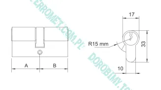 Dorobienie wkładki ISEO F5 do kluczy klienta - 2