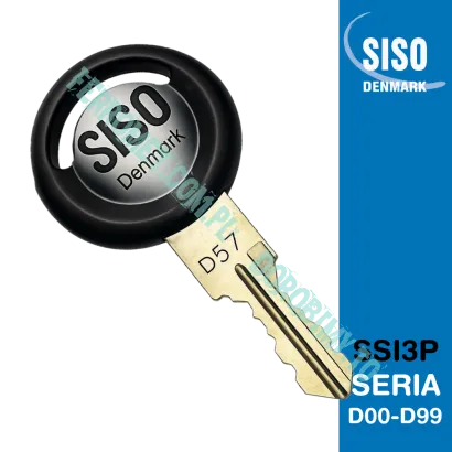 Dorobienie klucza SISO seria D00-D99