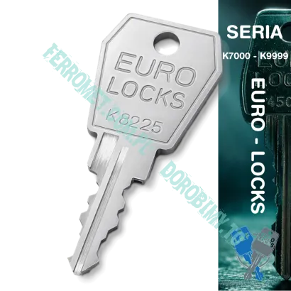 Dorobienie klucza EURO - LOCKS serii K7000 - K9999
