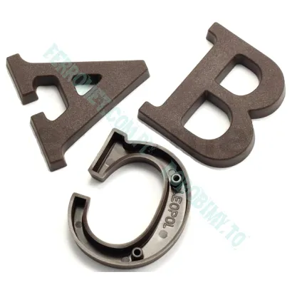 Litery A-Z do oznakowania posesji, 62 mm