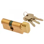 Wkładka bębenkowa GERDA E1 G35/30 z gałką, mosiądz - 3