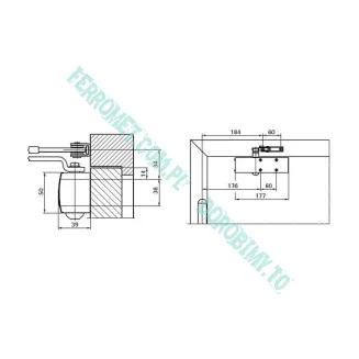 Samozamykacz hydrauliczny GEZE TS 1500 z blokadą - 2