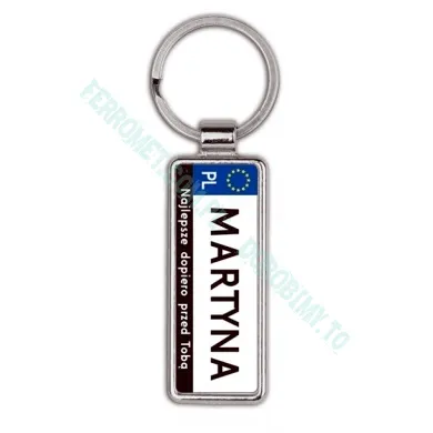 Brelok do kluczy - MARTYNA