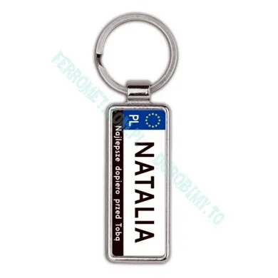 Brelok do kluczy - NATALIA