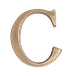 Mosiężne litery A-Z do oznakowania posesji, 10 cm - 3