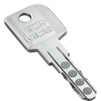 Wkładka atestowana EVVA MCS modułowa z gałką - 6