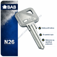 Dorobienie klucza BAB N26