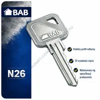 Dorobienie klucza BAB N26